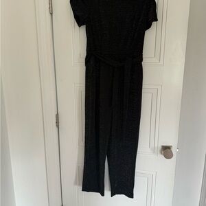 Calvin Klein Black Jumpsuit with Fitted Design